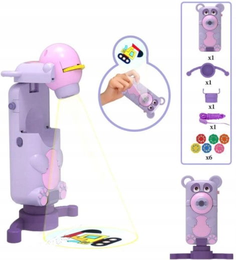 Proiecție clară și cap rotativ