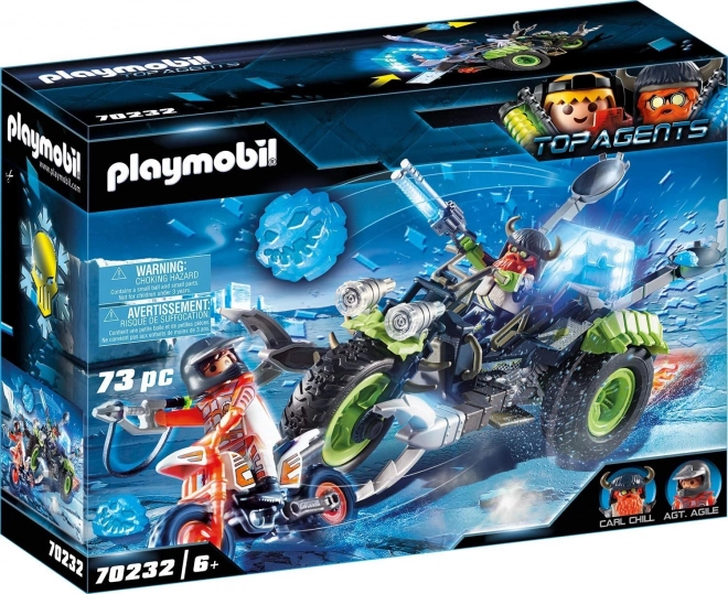 Playmobil Top Agents Rebeli Arctici Tricicletă