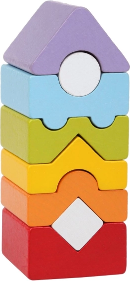 Turnul XII - puzzle din lemn pentru copii