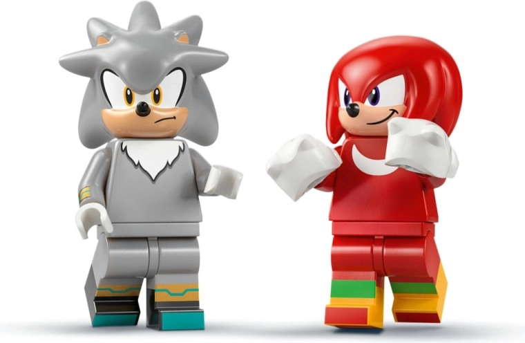 Minifigurinele Silver și Knuckles