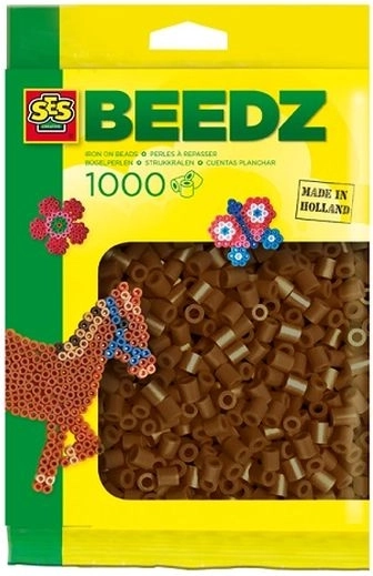 Mărgele de călcat SES Creative 1000 buc., bronz