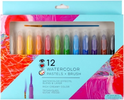 Pasteluri acuarelă 12 culori