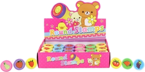 Ștampile cu motive de fructe, set 24 buc