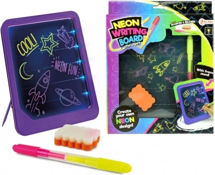 Tăbliță de scris cu lumină neon pentru copii