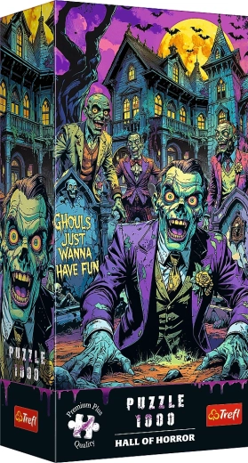 Puzzle Trefl Hall of Horror Zombie, 1000 de piese