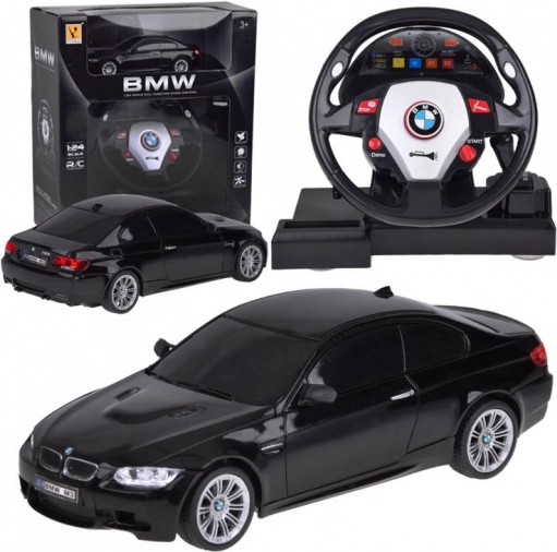 Mașină RC cu volan BMW M3 1:24 – mașină sport telecomandată distractivă pentru copii