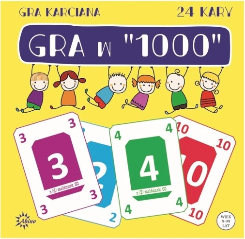 Joc de cărți 1000 – versiune simplificată