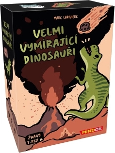 Dinozauri pe cale de dispariție: T‑Rex Înflăcărat – joc de cărți pentru petreceri