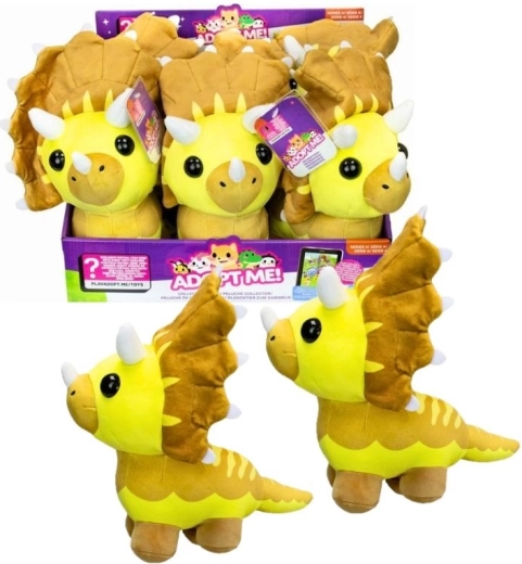 Triceratops de pluș Adopt Me! Roblox - 1 bucată