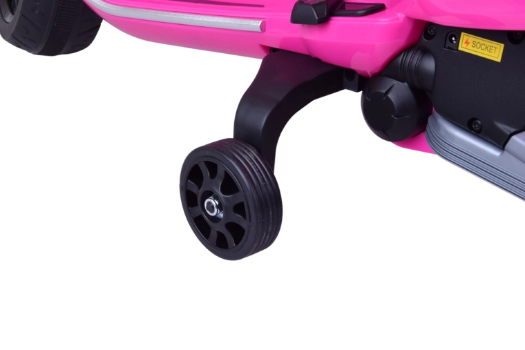 Deplasare stabilă datorită roților ajutătoare