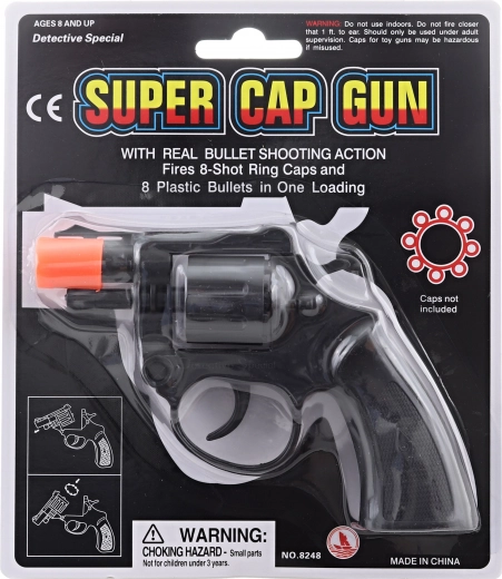 Pistolă cu capse pentru 8 focuri
