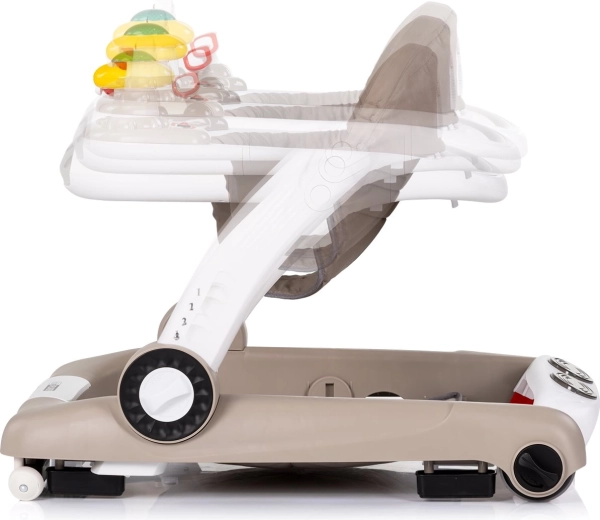 4în1: premergător, centru de joacă, mod săritor și împingător