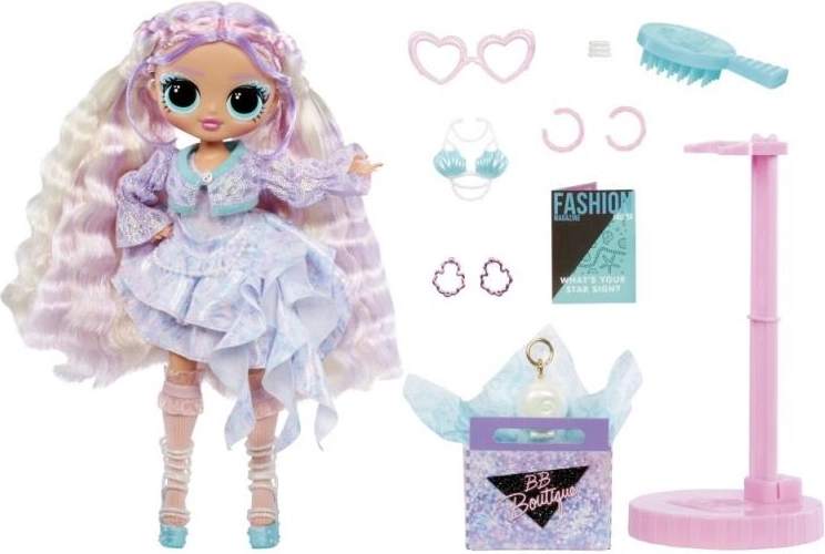 Păpușă L.O.L. SURPRISE! O.M.G. Pearl – păpușă la modă cu accesorii 24 cm