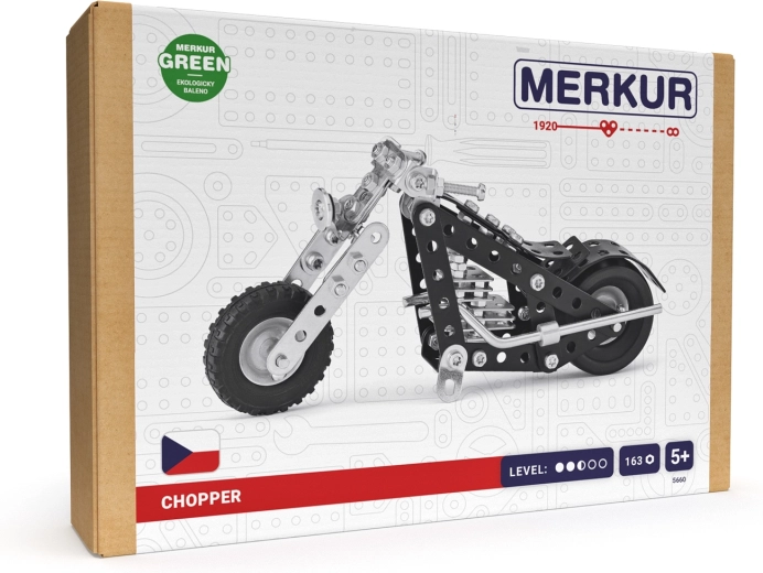 Merkur set de construcție Chopper – 163 piese
