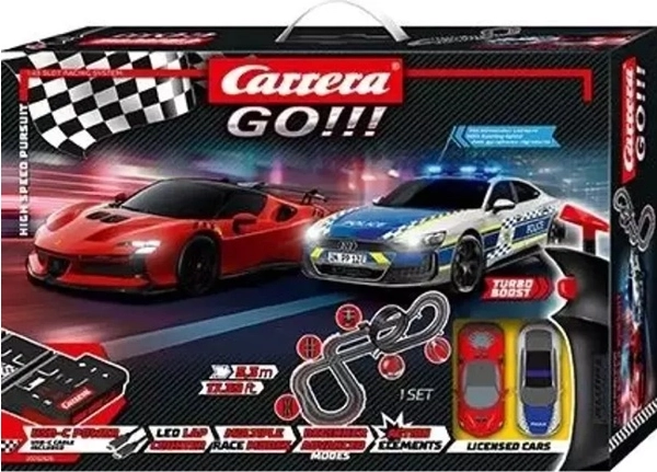 Pistă auto Carrera GO!!! High Speed Pursuit