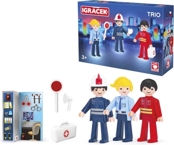 Igráček Trio Salvăm – pompier, polițist și paramedic