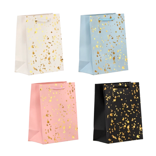 Eleganță atemporală cu buline aurii