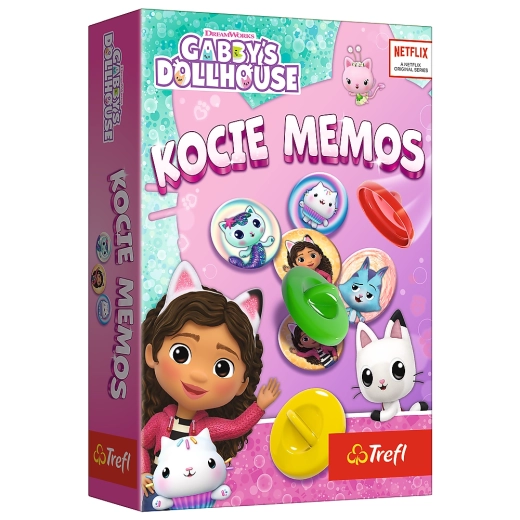 Pexeso Kocie Memos TREFL – Căsuța lui Gabi