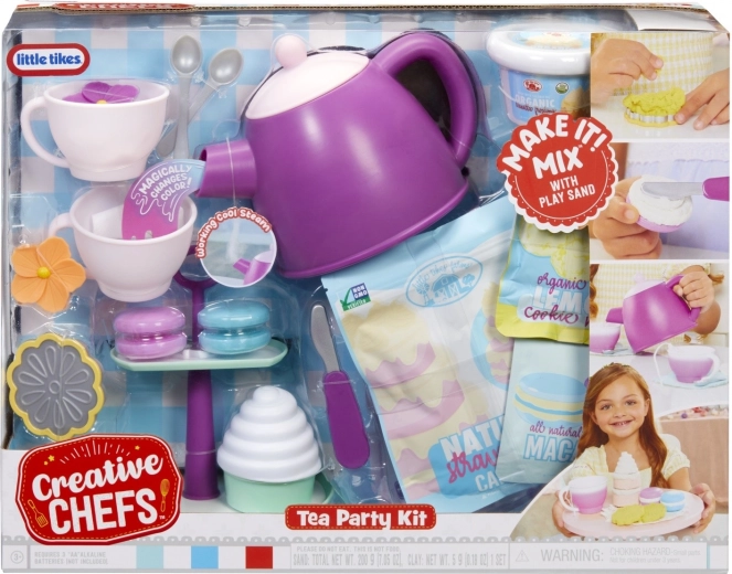 Little Tikes Creative Chefs set pentru petrecere cu ceai