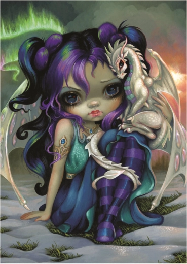 Puzzle EDUCA dragon înghețat – 500 de piese