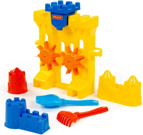 Set de nisip cu moară de castel