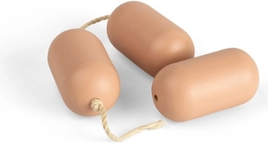 cârnăciori din lemn BIGJIGS TOYS