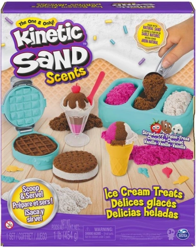 Nisip kinetic parfumat Scents – delicii de înghețată