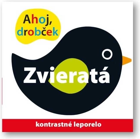Salut, micuțe animale – cărticică contrastantă - 1 buc