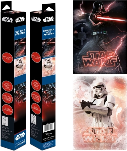 Set mini postere Star Wars (2 buc)