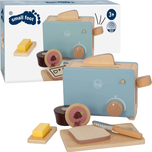 Prăjitor de pâine din lemn cu accesorii Small Foot Tasty