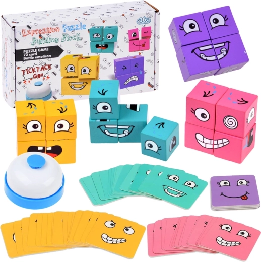 Expression Puzzle – joc de observație cu asamblarea fețelor și emoțiilor contra timp