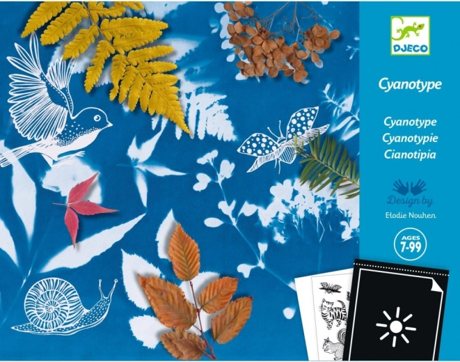 Djeco creație cu hârtie fotosensibilă set starter