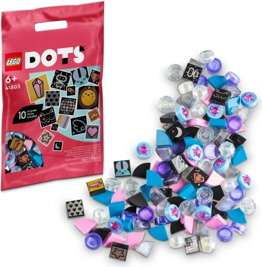 LEGO DOTS accesorii Seria 8 – decorațiuni sclipitoare