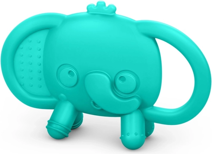 Jucărie de dentiție din silicon elefant Tame Your Tusks 3m+ BRIGHT STARTS