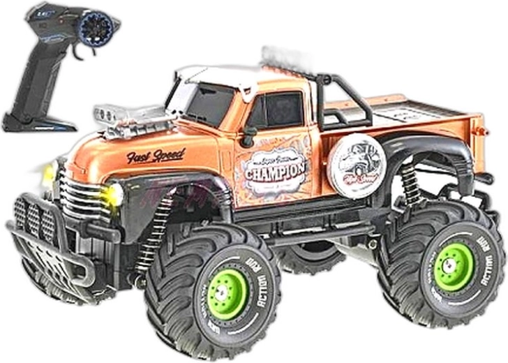 Mașină RC off-road cu telecomandă 1:18 cu lumină - 1 bucată