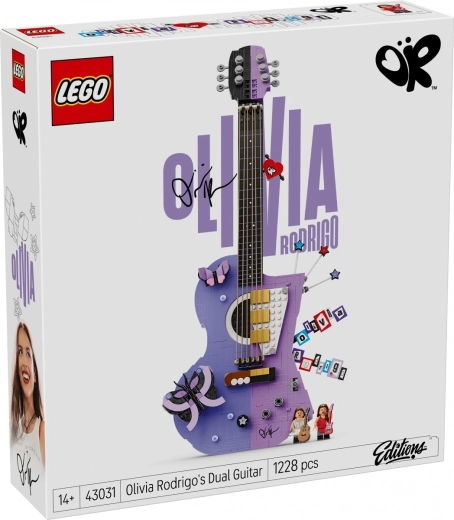 LEGO Editions Music Chitara dublă a Oliviei Rodrigo