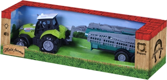 Tractor cu sunet și lumină cu cisternă de stropit – mica mea fermă