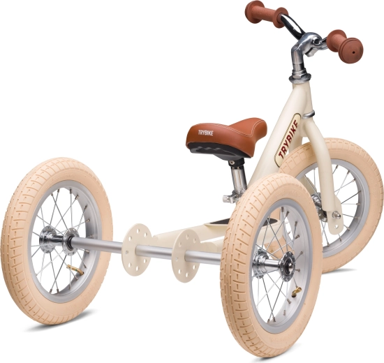 2în1: tricicletă pentru început, bicicletă de echilibru pentru balans