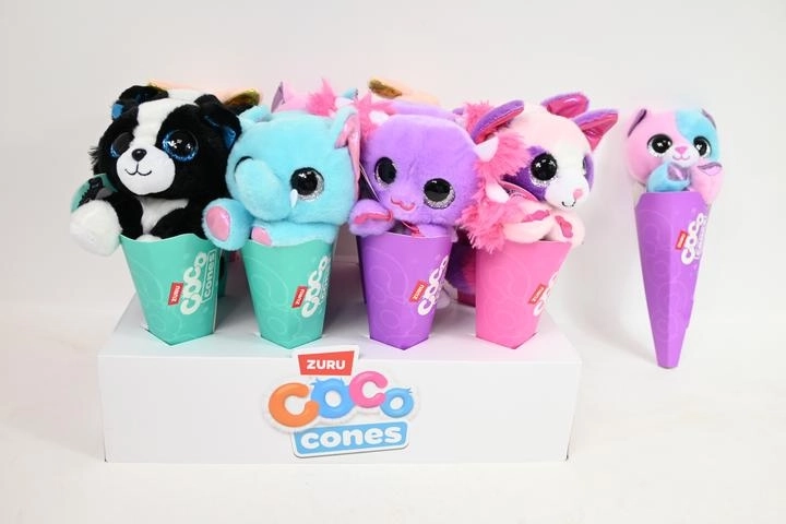ZURU Coco Cones animăluț de pluș în cornet