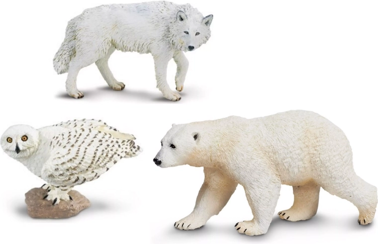 Safari Ltd. animale din nord (set de 3 figurine)