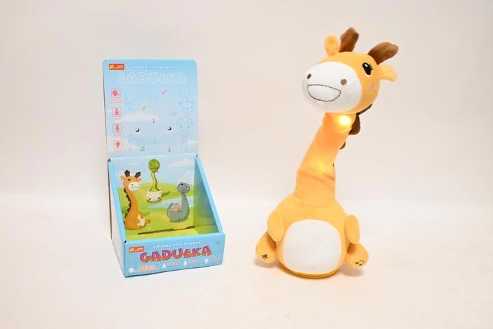 Gadułka – girafă care vorbește și dansează