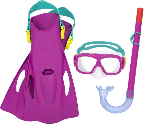 Set pentru snorkeling BESTWAY – mască, snorkel și labe (măr. 37–41)
