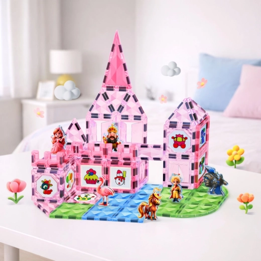 Piese pastelate translucide și figurine