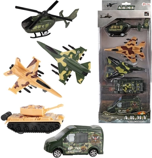 Vehicule Army – retragere militară (5 buc. în carton)