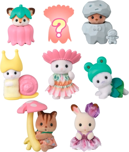 Sylvanian Families bebeluși animale în costume de zâne ale pădurii – asortat