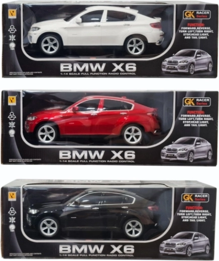 Mașină BMW X6 cu telecomandă 1:14 - 1 bucată