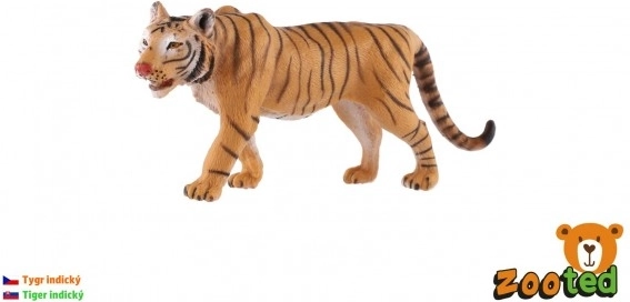 Figurină din plastic tigru – model realist de 13,5 cm