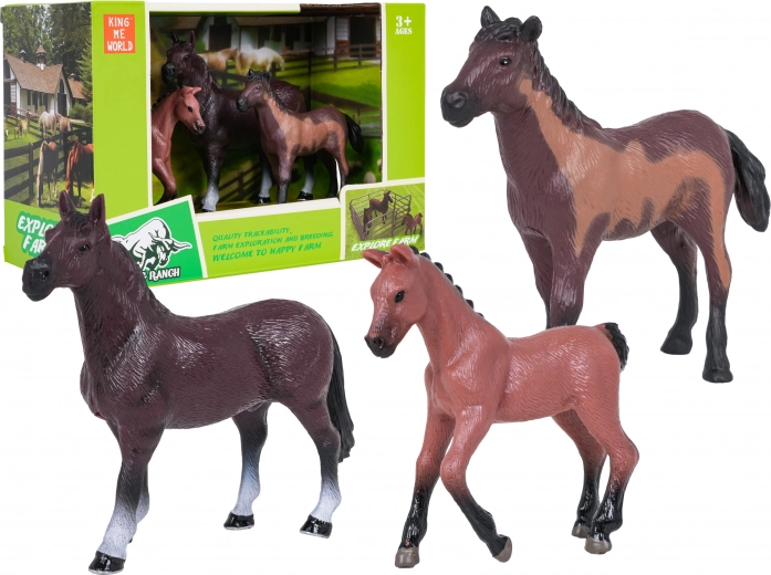 Set de figurine cu cai pentru copii