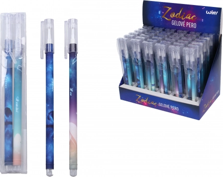 Set de pixuri cu gel 2 bucăți, mină neagră - Zodiac