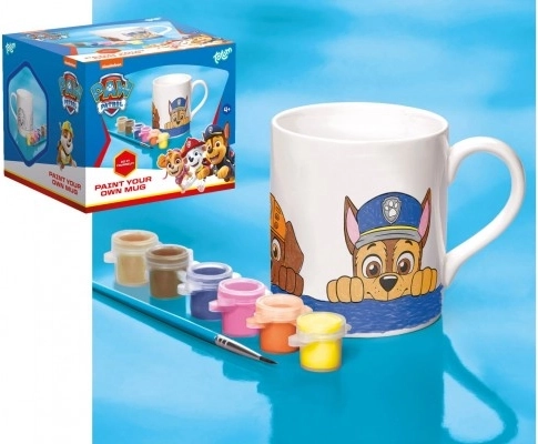 Set pentru pictarea cănii PATRULA CĂȚEILOR